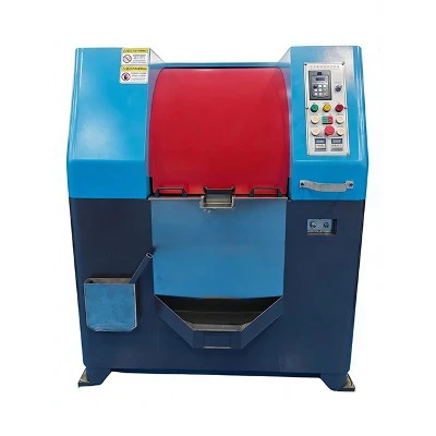 Single-stage drive system used in small dry barrel finishing machines Single-stage drive system used in small dry barrel finishing machines